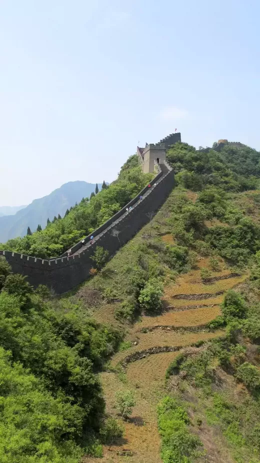 The Wall of China and The Great Wall