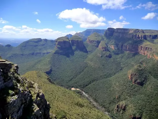 Hiking in Blyde River Canyon, South Africa